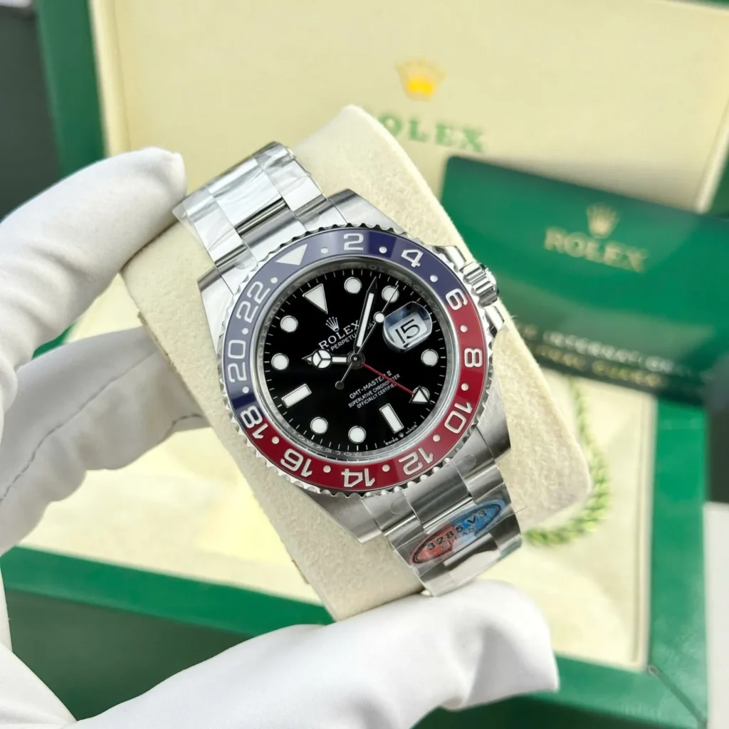 Replica Rolex GMT-Master II Black Dial 116719 Case Profile