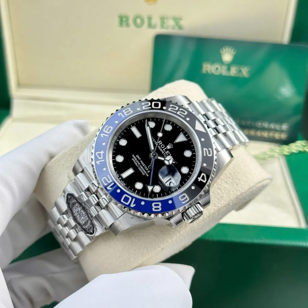 Replica Rolex GMT-Master II Black Dial 126710BLNR “Batgirl” Case Back