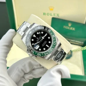 Replica Rolex GMT-Master II Black Dial 126720VTNR “Sprite”