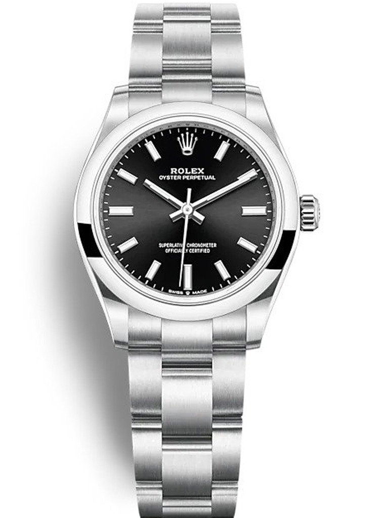 Replica Rolex Oyster Perpetual Lady Black Dial 277200 31 mm