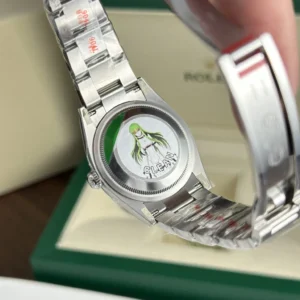 Replica Rolex Oyster Perpetual Lady Blue Dial 126000 36 mm
