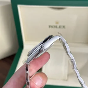 Replica Rolex Oyster Perpetual Yellow Dial 124300 41 mm