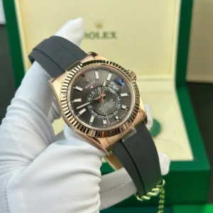 Replica Rolex Sky-Dweller Black Dial 326235