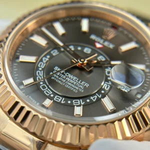 Replica Rolex Sky-Dweller Black Dial 326235