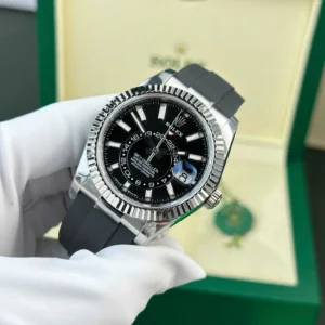 Superclone Rolex Sky-Dweller Bright black Dial 336239