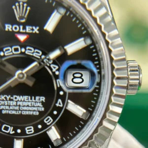 Superclone Rolex Sky-Dweller Bright black Dial 336239