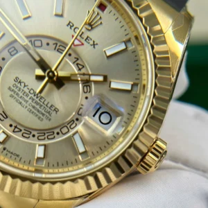 Superclone Rolex Sky-Dweller Champagne Dial 336238