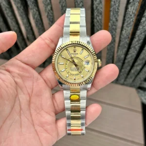 Superclone Rolex Sky-Dweller Champagne Dial 336933