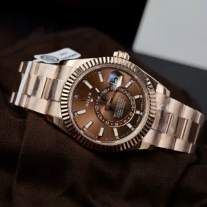 Replica Rolex Sky-Dweller Chocolate Dial 326935