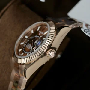 Replica Rolex Sky-Dweller Chocolate Dial 326935
