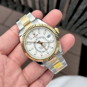 Superclone Rolex Sky-Dweller Intense white Dial 336933 Oyster