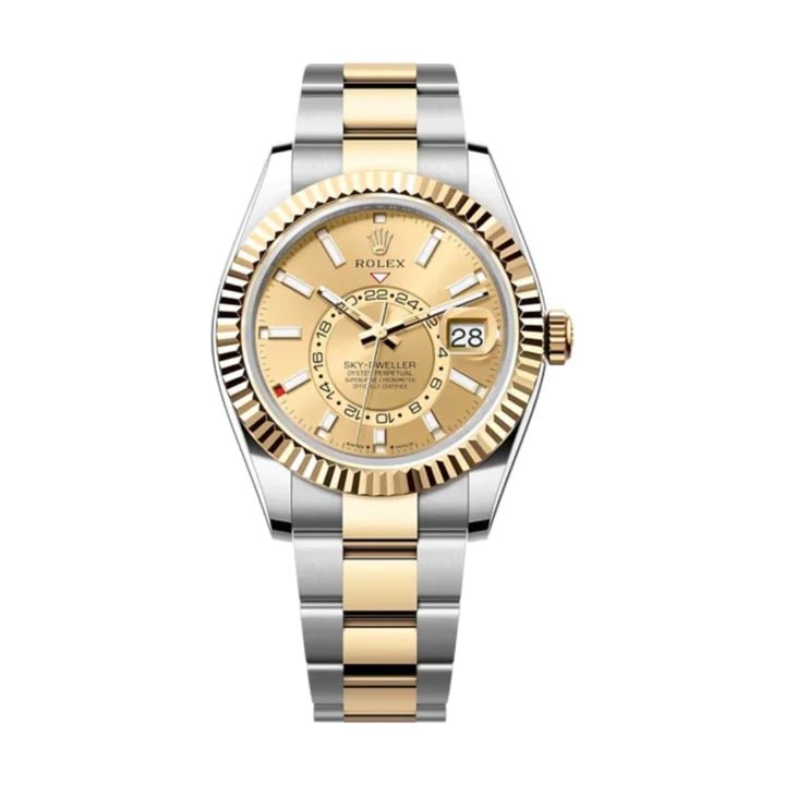 Superclone Rolex Sky-Dweller Champagne Dial 336933