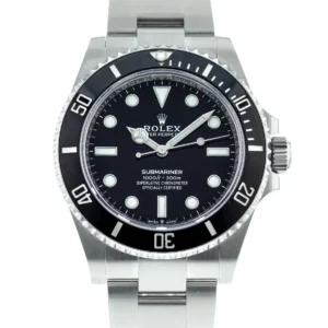 Replica Rolex Submariner Black Dial 124060 No-Date