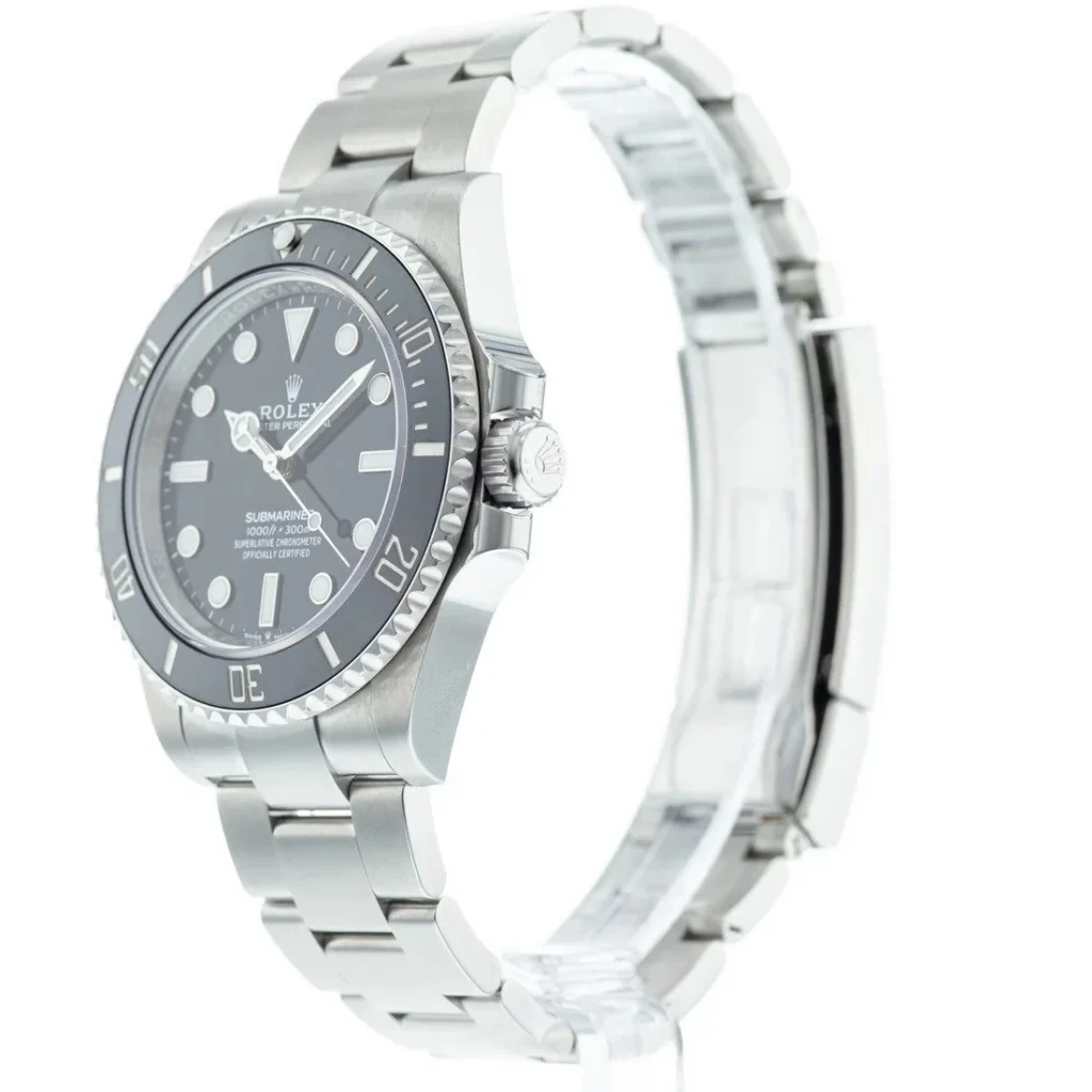Replica Rolex Submariner Black Dial 124060 No-Date Bezel & Crystal