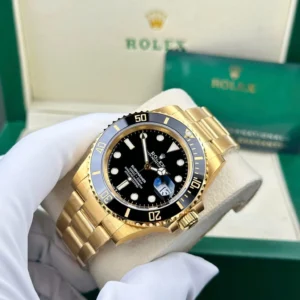 Replica Rolex Submariner Black Dial 116618LN