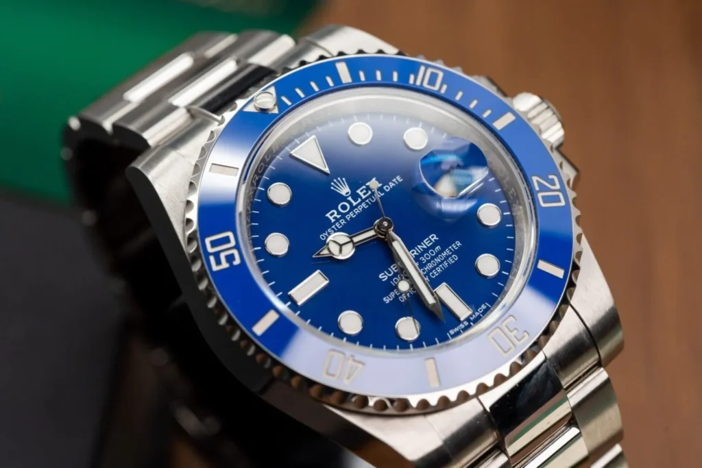 Superclone Rolex Submariner Blue Dial 116619LB “Smurf” Case Back