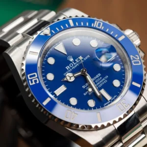 Superclone Rolex Submariner Blue Dial 116619LB “Smurf”