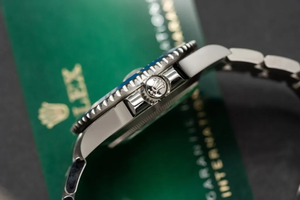 Superclone Rolex Submariner Blue Dial 116619LB “Smurf” Additional Detail