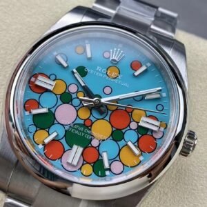 Superclone Rolex Oyster Perpetual Turquoise Dial 124300 41 mm