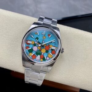 Superclone Rolex Oyster Perpetual Turquoise Dial 124300 41 mm