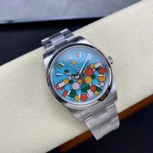 Superclone Rolex Oyster Perpetual Turquoise Dial 124300 41 mm