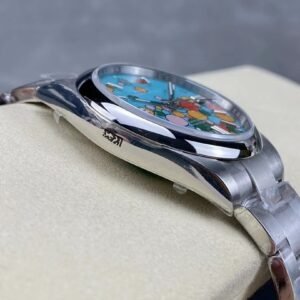 Superclone Rolex Oyster Perpetual Turquoise Dial 124300 41 mm