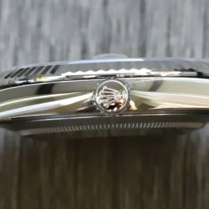Rolex Datejust Rhodium Dial 126334 “Wimbledon” Flutted/Jubilee 41 mm