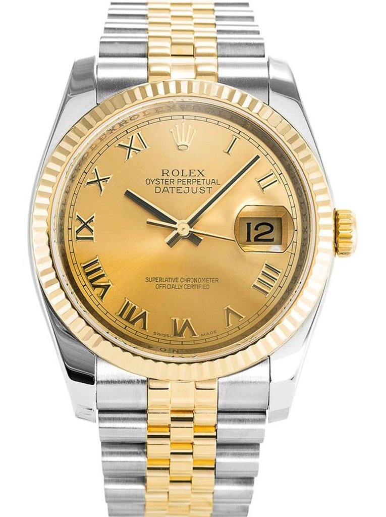 Replica Rolex Datejust Gold Dial 116233 36 mm