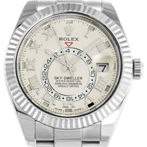 Replica Rolex Sky-Dweller Silver Dial 326939
