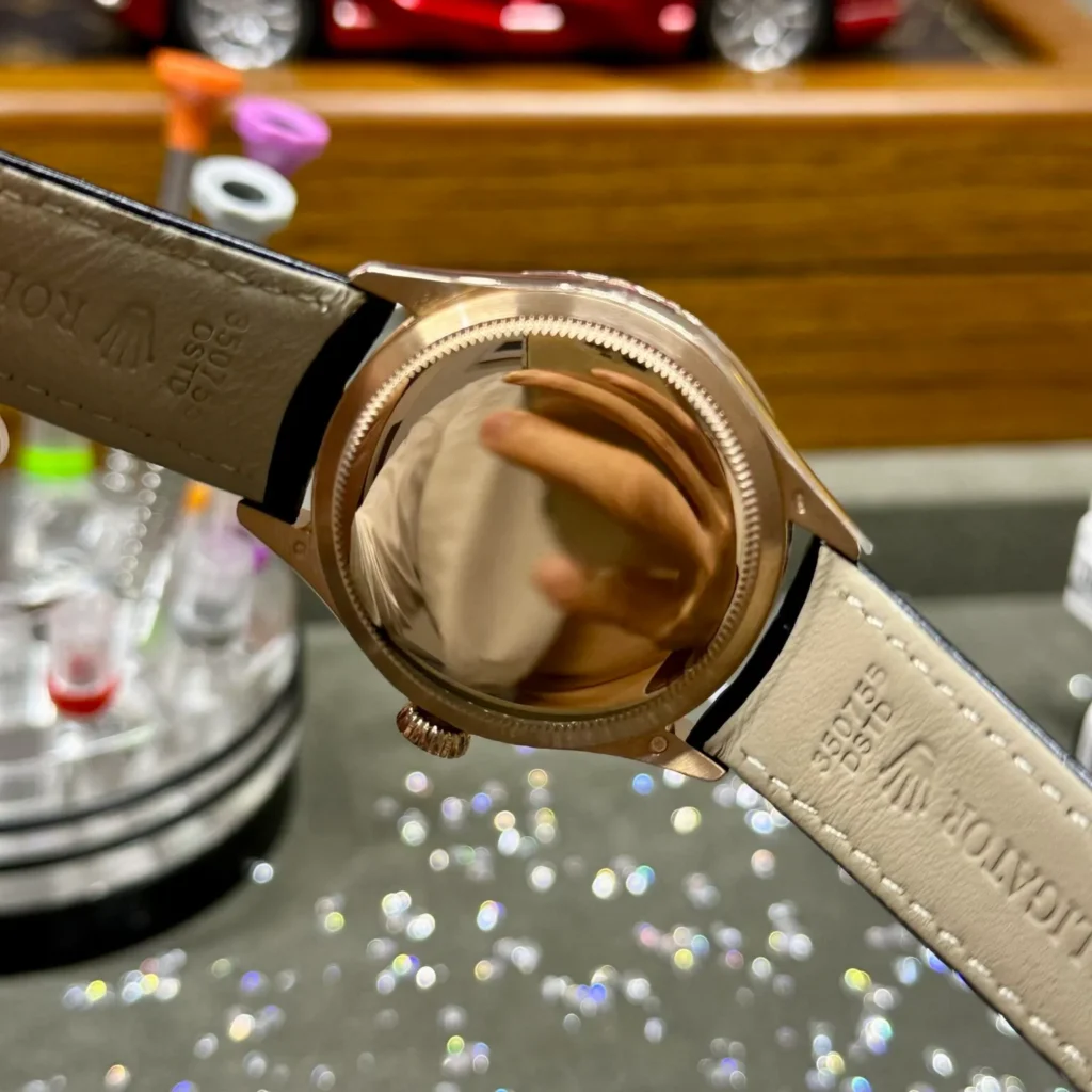 Superclone Rolex Cellini Black Dial REP016814 Additional Detail