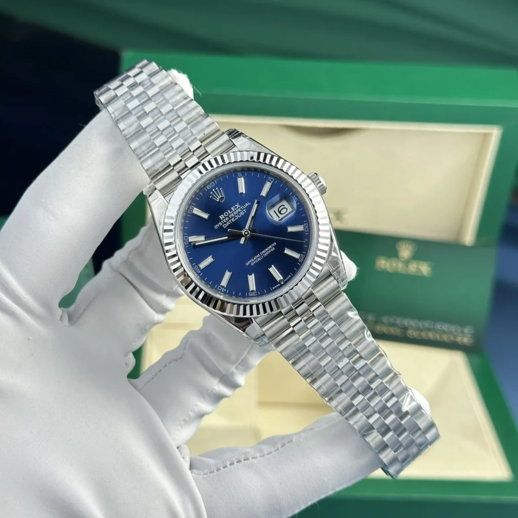 Rolex Datejust Blue Dial 126334 Jubilee 41 mm Bracelet & Clasp
