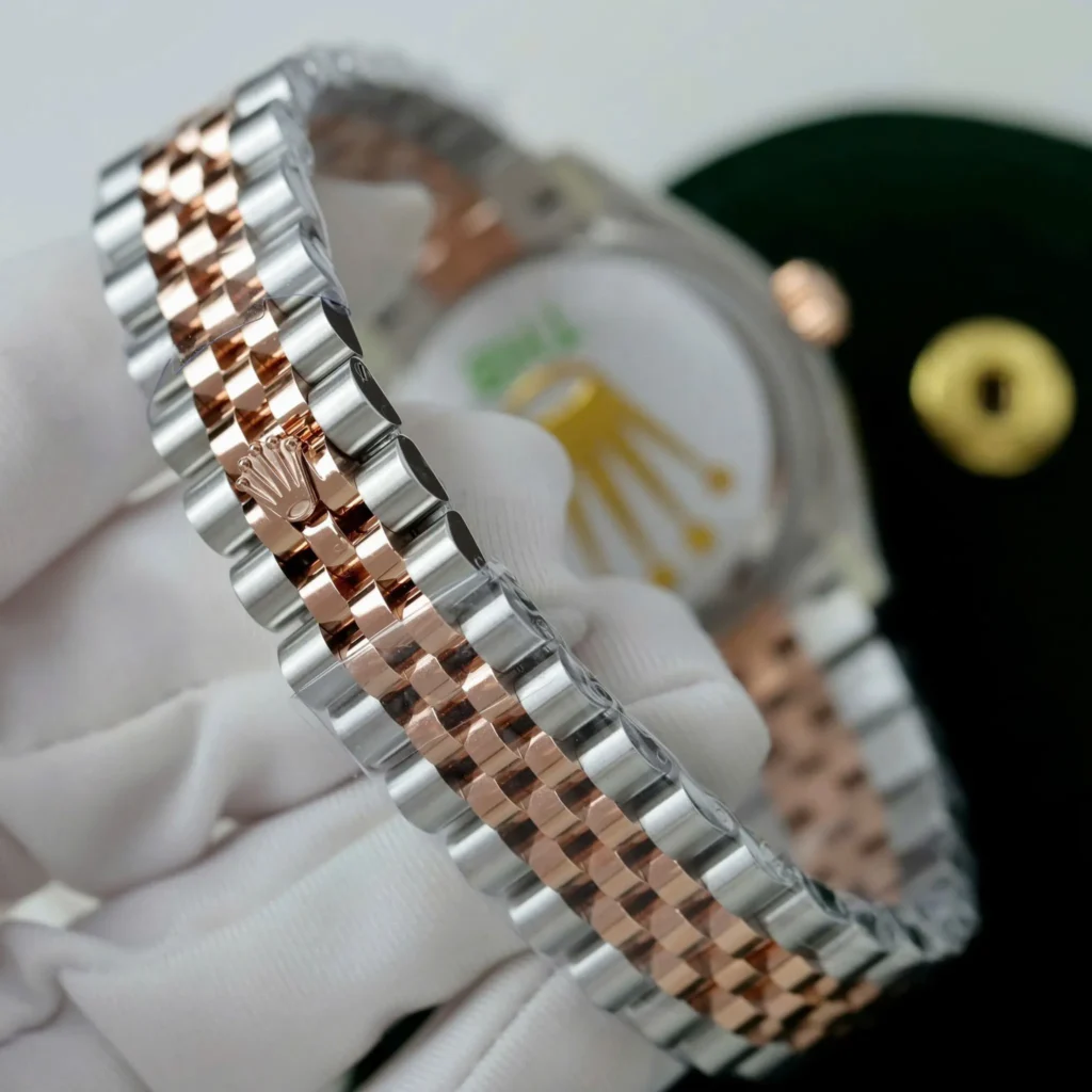 Rolex Datejust Slate Roman Diamond Dial 126231-0023 36 mm Case Profile