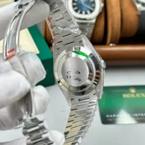 Superclone Rolex Day-Date Bright Black Dial 228236-0003 40 mm