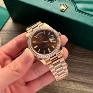 Superclone Rolex Day-Date Brown Ombré Dial 128345rbr-0075 36 mm
