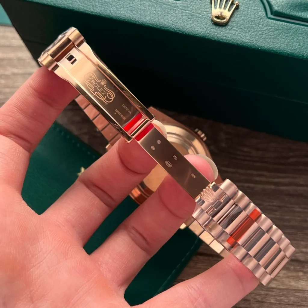 Superclone Rolex Day-Date Brown Ombré Dial 128345rbr-0075 36 mm Bracelet & Clasp