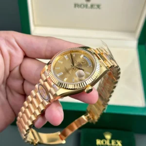Superclone Rolex Day-Date II Champagne Dial 228238 40 mm