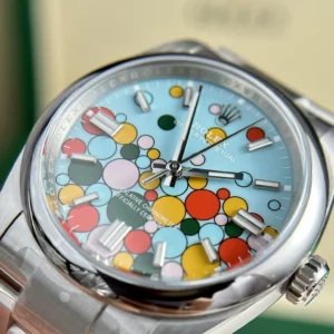 Superclone Rolex Oyster Perpetual Turquoise Dial 126000 36 mm