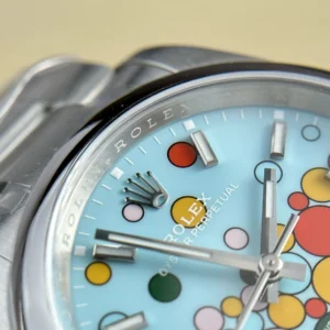 Superclone Rolex Oyster Perpetual Turquoise Dial 126000 36 mm