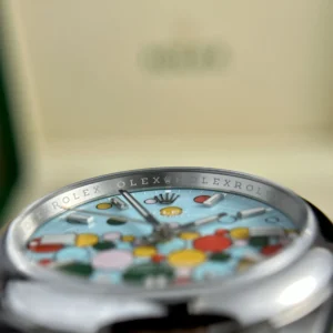 Superclone Rolex Oyster Perpetual Turquoise Dial 126000 36 mm