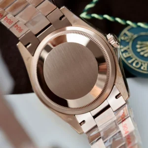 Superclone Rolex Day-Date White Mother-of-Pearl Diamond Dial 128345rbr-0077 36 mm