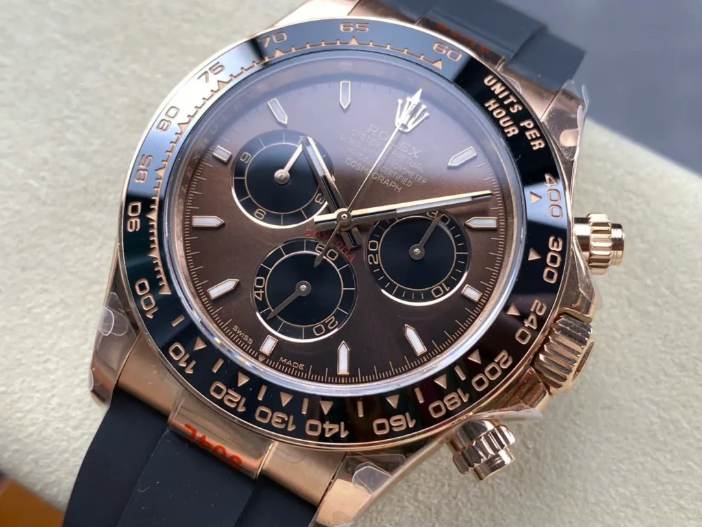 Superclone Rolex Daytona 126515LN Bright Chocolate Dial Case Back