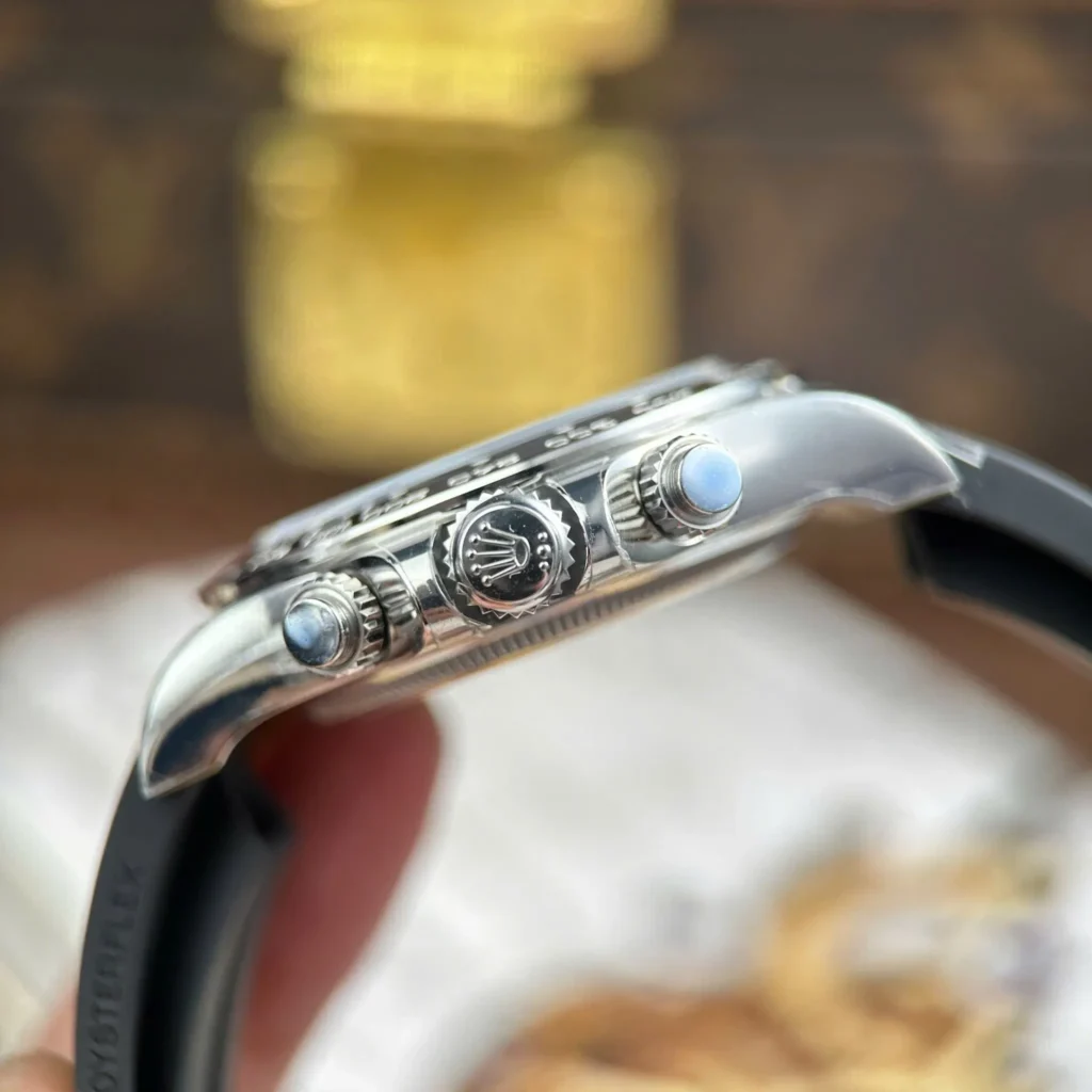 Rolex Daytona Bright black Dial 126519LN Case Profile