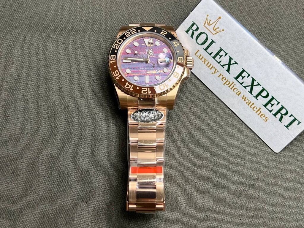 Rolex GMT-Master II 126715CHNR Tiger Iron Dial Bezel & Crystal