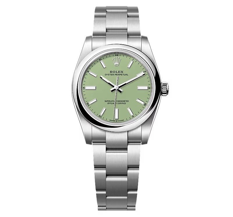 Superclone Rolex Oyster Perpetual 277200 Pistachio Dial