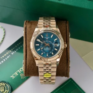Superclone Rolex Sky-Dweller Blue Dial 336935 (Jubilee)