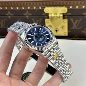 Superclone Rolex Sky-Dweller Bright blue Dial 336934 Jubilee