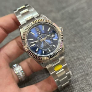 Superclone Rolex Sky-Dweller Bright blue Dial 336934 Oyster