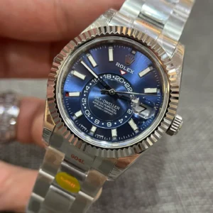 Superclone Rolex Sky-Dweller Bright blue Dial 336934 Oyster
