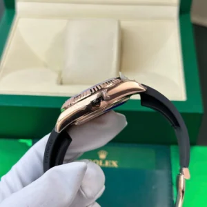 Superclone Rolex Sky-Dweller Chocolate Dial 336235