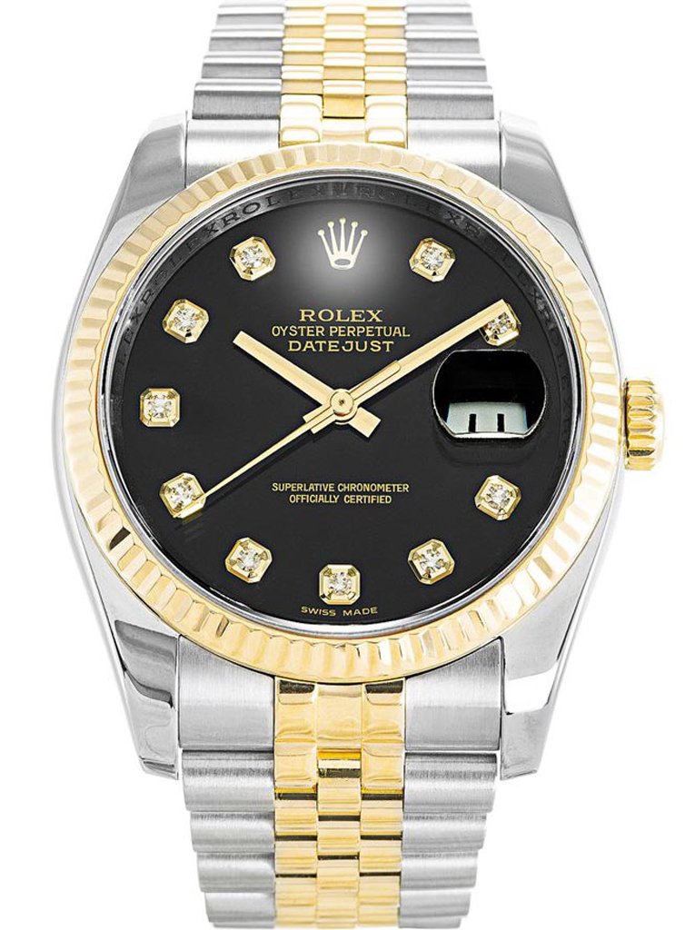 Replica Rolex Datejust Black Dial 116233 36 mm